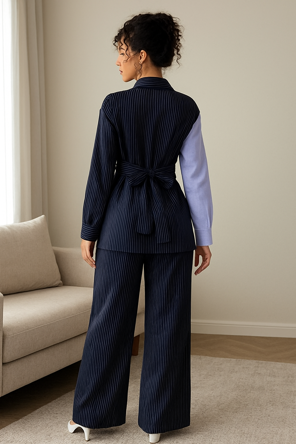 Ensemble Femme Chic Bicolore