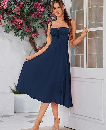 Robe Midi Boho Élégance