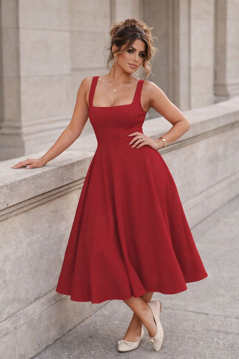 Robe Femme Midi Élégante Sublime - My Fashion Glow